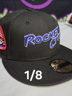 New Era 7 1/8 - Topperz Glow in the Dark Rocket City Trash Pandas